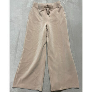 SPANX AirEssentials Wide Leg Pants Women's M/M Petite Taupe Stretch